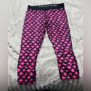 Black and Neon Pink Nike Dry Fit XL leggings